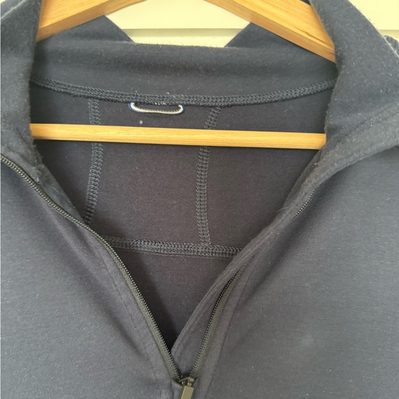 Kit and Ace Men’s Technical Four-way Stretch Navy Blue 1/4 Zip Pullover - Medium - Picture 4 of 9